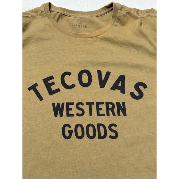 Tecovas Boots Other - Men's Tecovas Boots T-Shirt Green Logo L Western Leather Modern Texas Logo USA